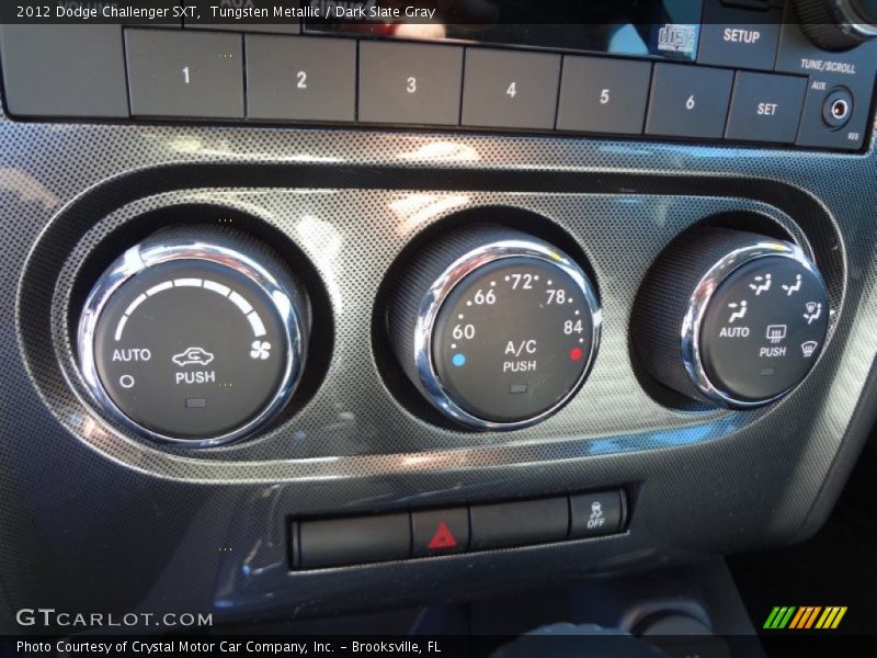 Tungsten Metallic / Dark Slate Gray 2012 Dodge Challenger SXT