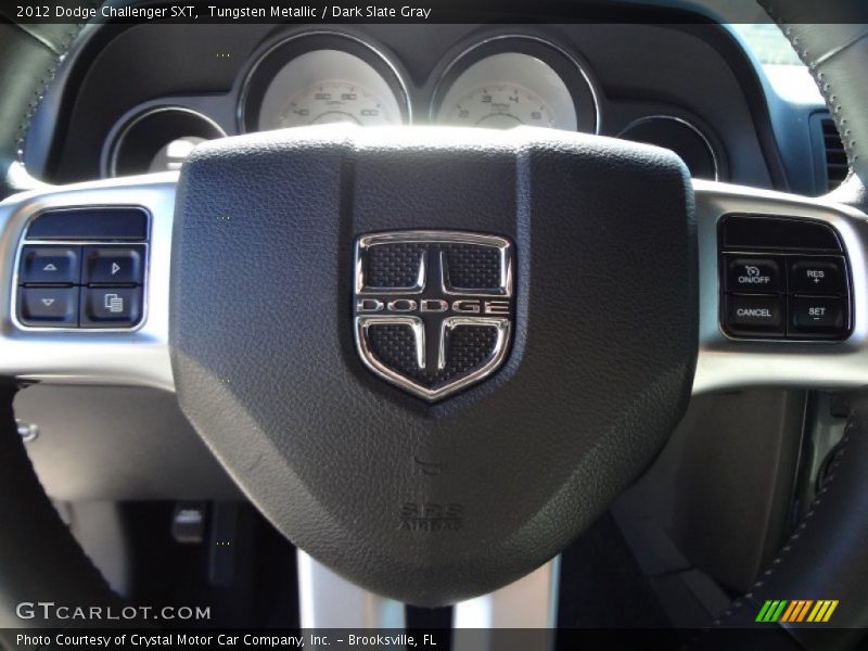 Tungsten Metallic / Dark Slate Gray 2012 Dodge Challenger SXT