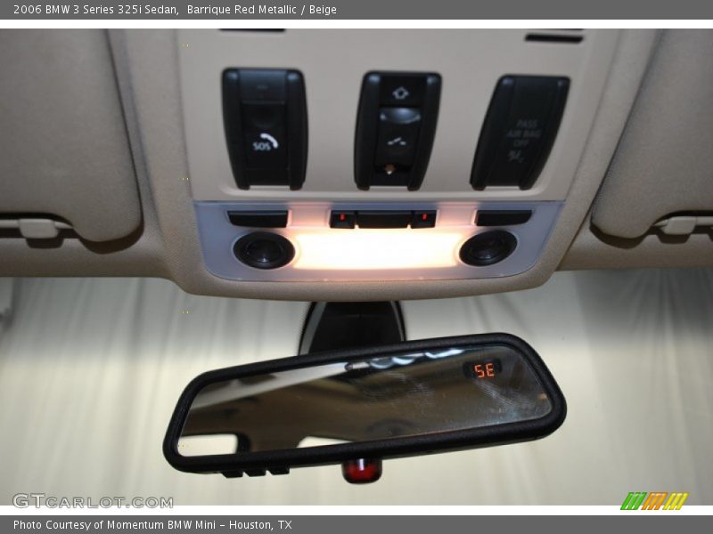Barrique Red Metallic / Beige 2006 BMW 3 Series 325i Sedan
