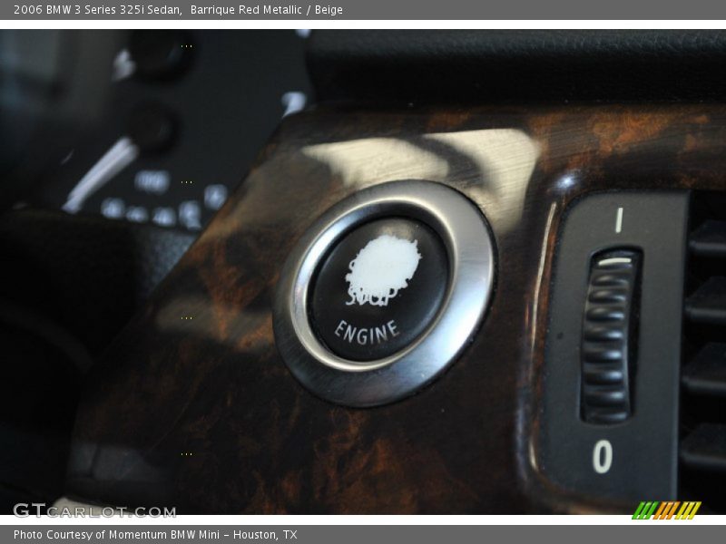 Barrique Red Metallic / Beige 2006 BMW 3 Series 325i Sedan