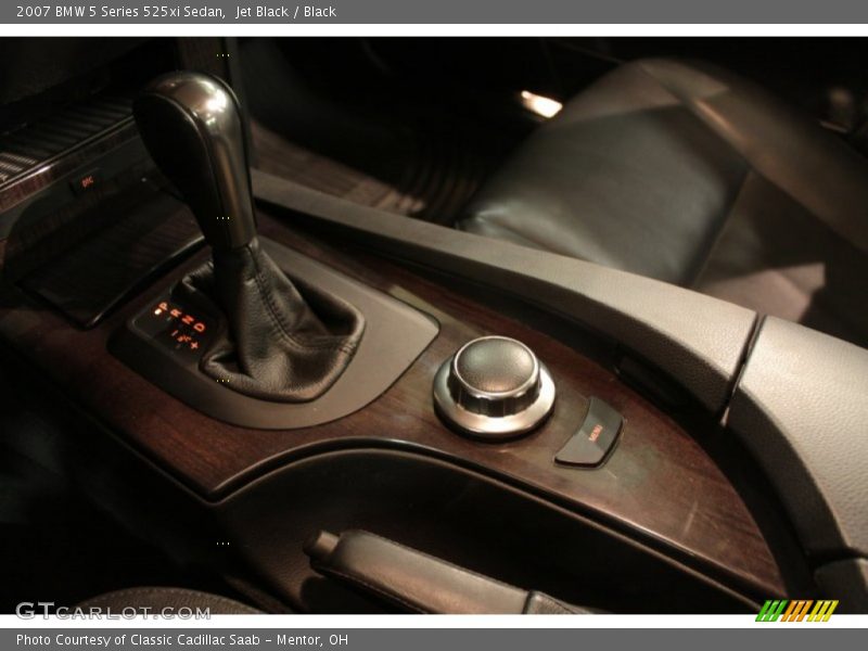 Jet Black / Black 2007 BMW 5 Series 525xi Sedan