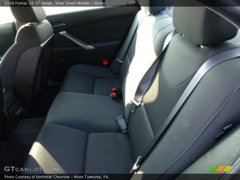Silver Green Metallic / Ebony 2009 Pontiac G6 GT Sedan