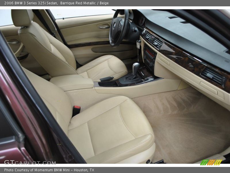 Barrique Red Metallic / Beige 2006 BMW 3 Series 325i Sedan