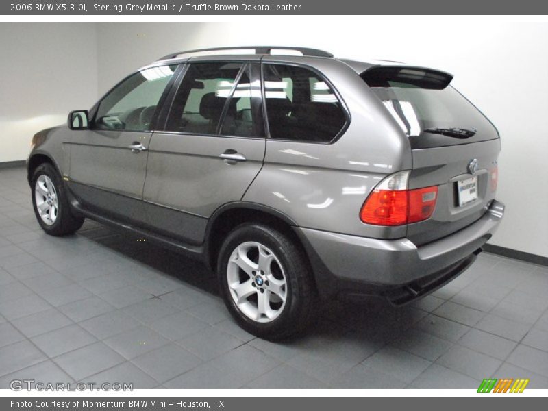 Sterling Grey Metallic / Truffle Brown Dakota Leather 2006 BMW X5 3.0i