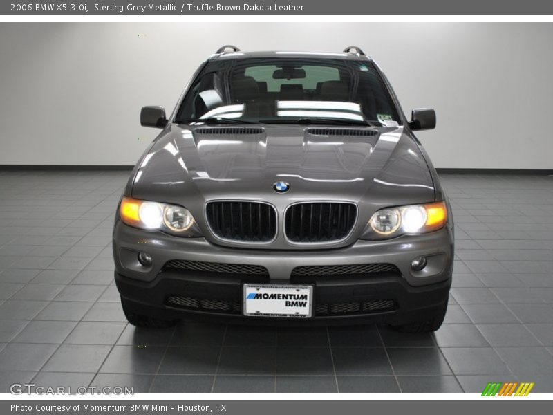 Sterling Grey Metallic / Truffle Brown Dakota Leather 2006 BMW X5 3.0i