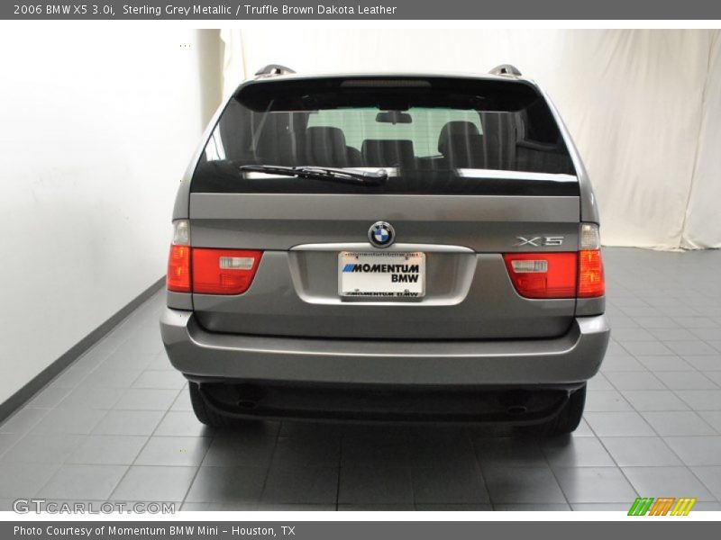 Sterling Grey Metallic / Truffle Brown Dakota Leather 2006 BMW X5 3.0i
