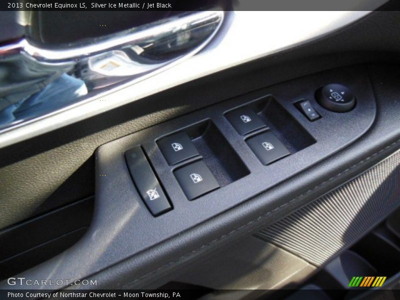 Silver Ice Metallic / Jet Black 2013 Chevrolet Equinox LS