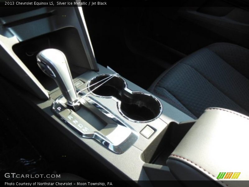 Silver Ice Metallic / Jet Black 2013 Chevrolet Equinox LS