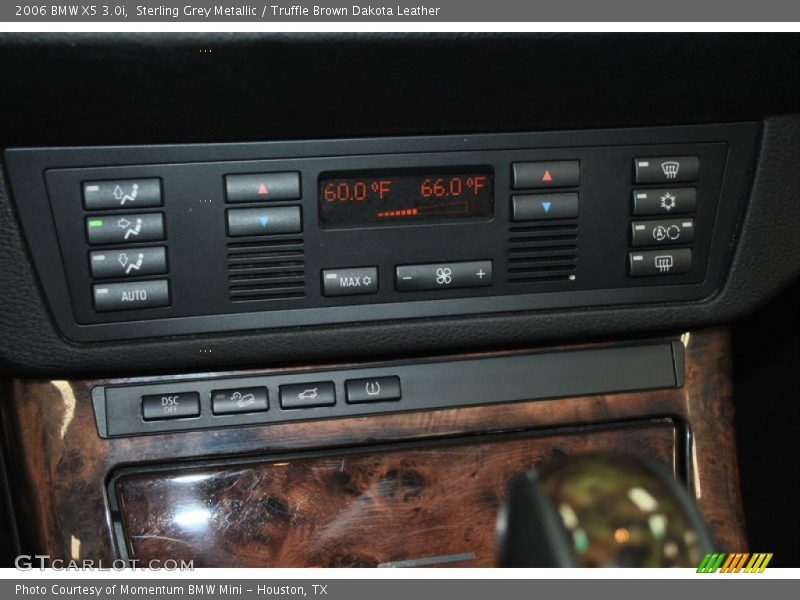 Controls of 2006 X5 3.0i