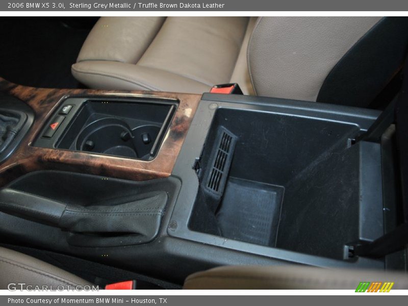 Sterling Grey Metallic / Truffle Brown Dakota Leather 2006 BMW X5 3.0i