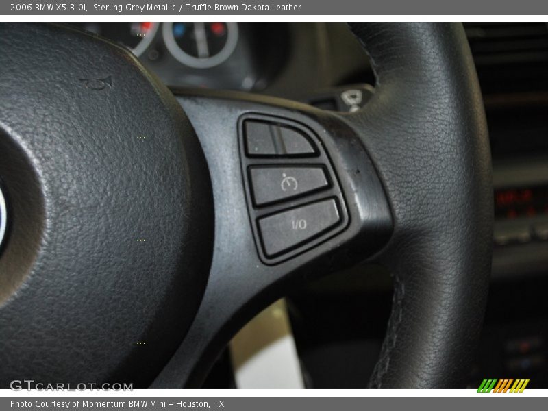 Sterling Grey Metallic / Truffle Brown Dakota Leather 2006 BMW X5 3.0i