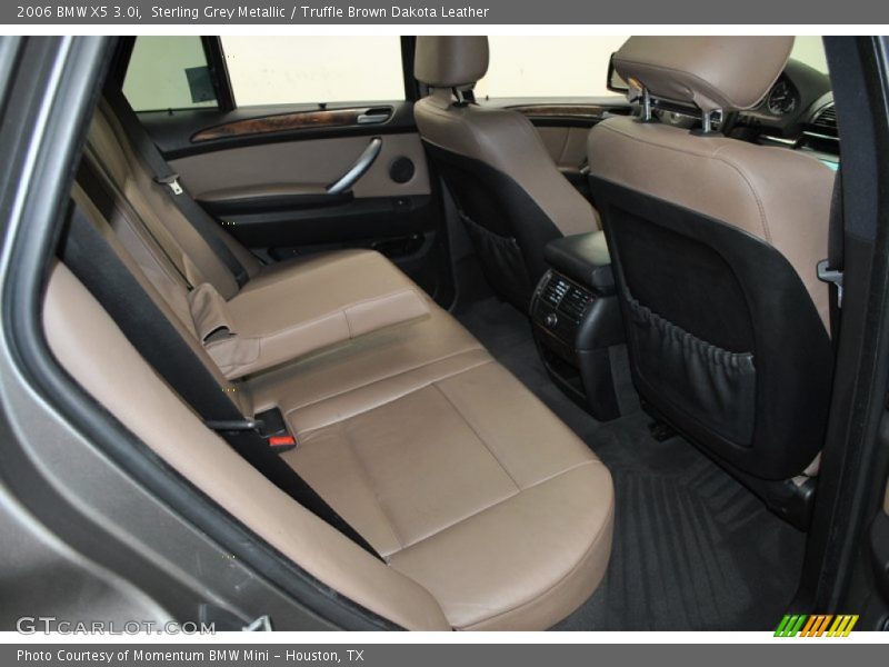 Sterling Grey Metallic / Truffle Brown Dakota Leather 2006 BMW X5 3.0i