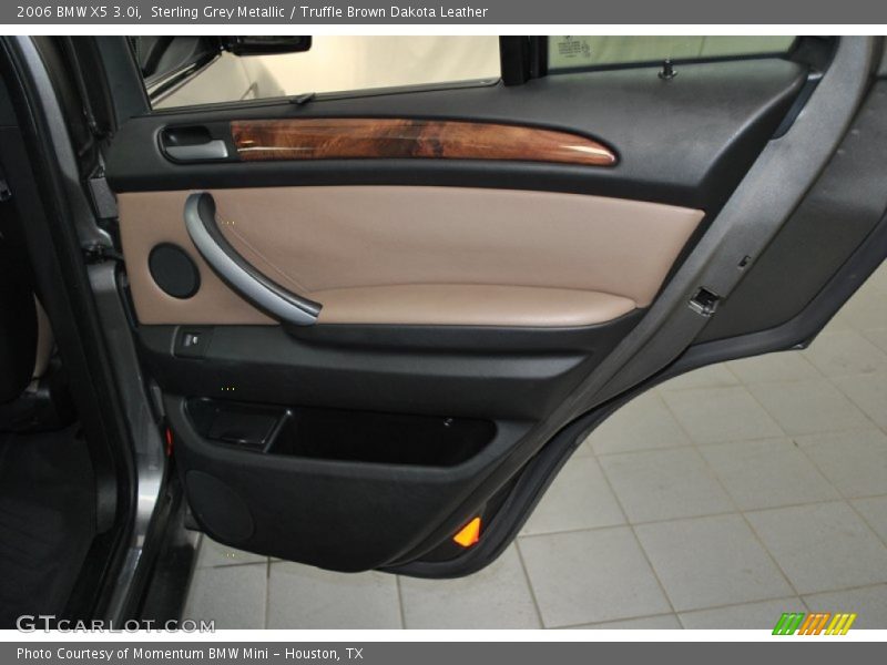 Sterling Grey Metallic / Truffle Brown Dakota Leather 2006 BMW X5 3.0i