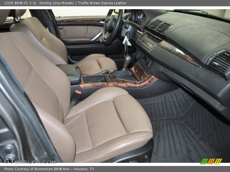  2006 X5 3.0i Truffle Brown Dakota Leather Interior