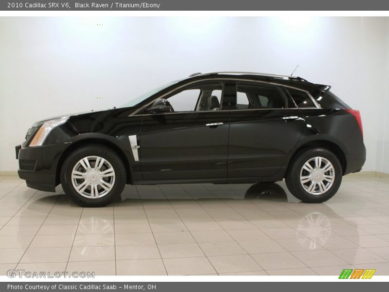 Black Raven / Titanium/Ebony 2010 Cadillac SRX V6