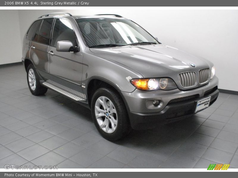 Sterling Grey Metallic / Grey 2006 BMW X5 4.4i