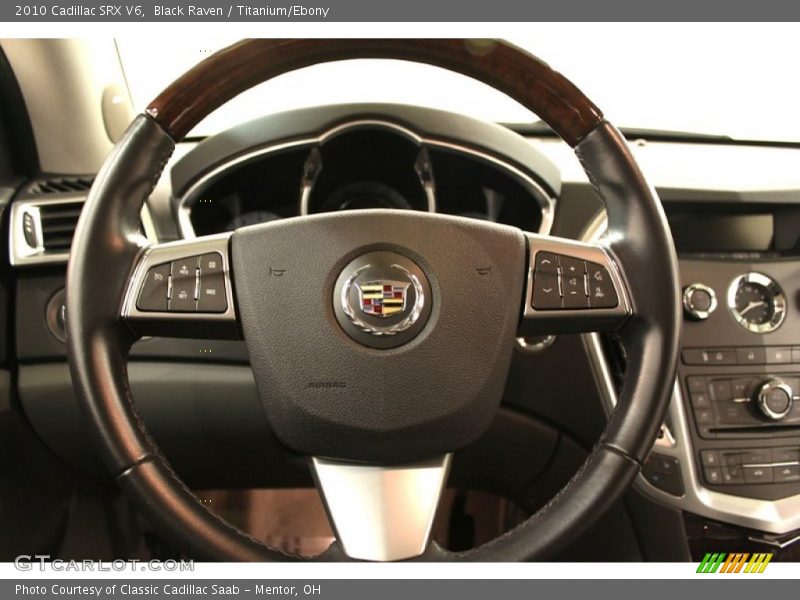 Black Raven / Titanium/Ebony 2010 Cadillac SRX V6