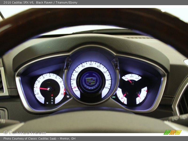 Black Raven / Titanium/Ebony 2010 Cadillac SRX V6