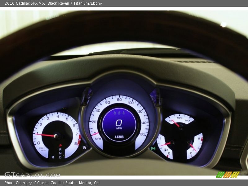 Black Raven / Titanium/Ebony 2010 Cadillac SRX V6