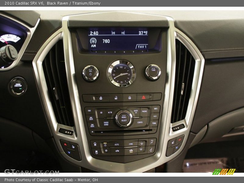 Black Raven / Titanium/Ebony 2010 Cadillac SRX V6