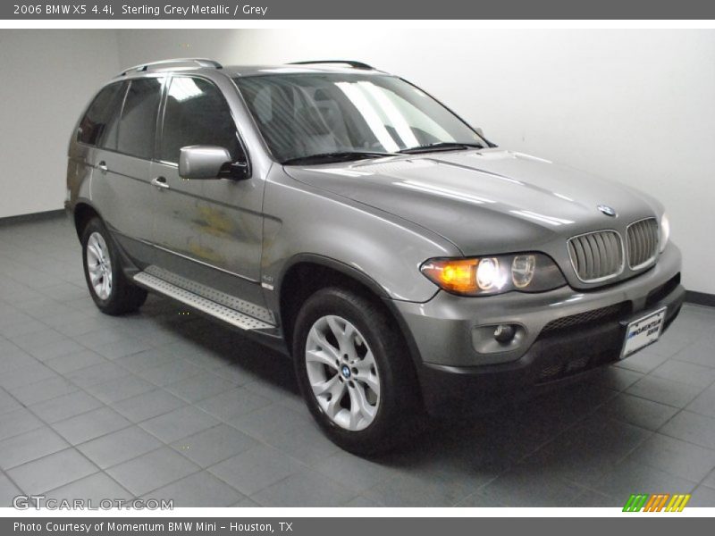 Sterling Grey Metallic / Grey 2006 BMW X5 4.4i