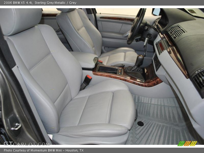 Sterling Grey Metallic / Grey 2006 BMW X5 4.4i