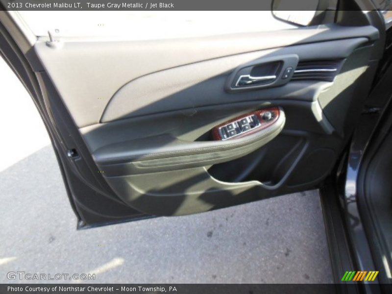Taupe Gray Metallic / Jet Black 2013 Chevrolet Malibu LT