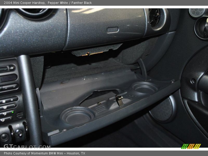Pepper White / Panther Black 2004 Mini Cooper Hardtop