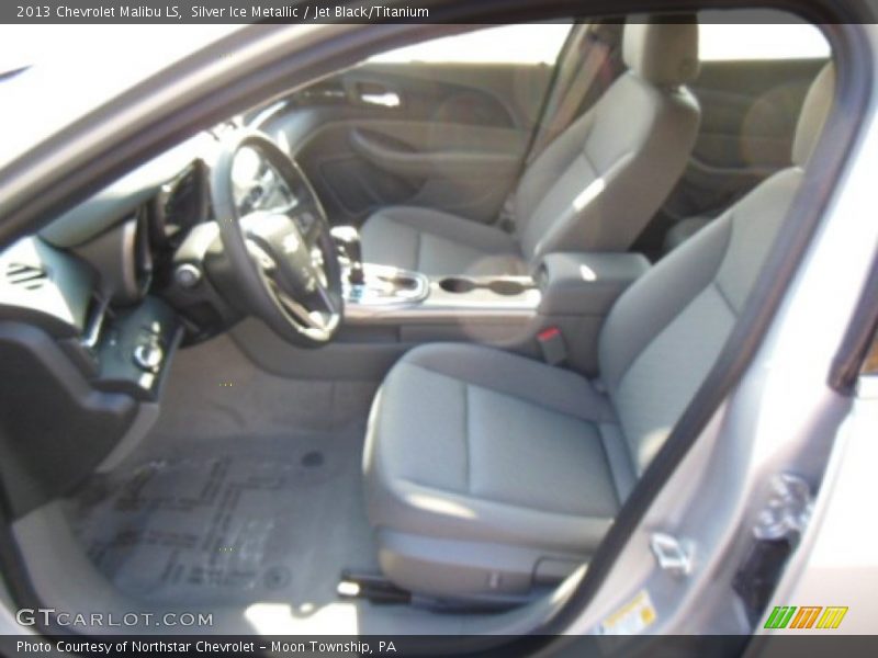 Silver Ice Metallic / Jet Black/Titanium 2013 Chevrolet Malibu LS