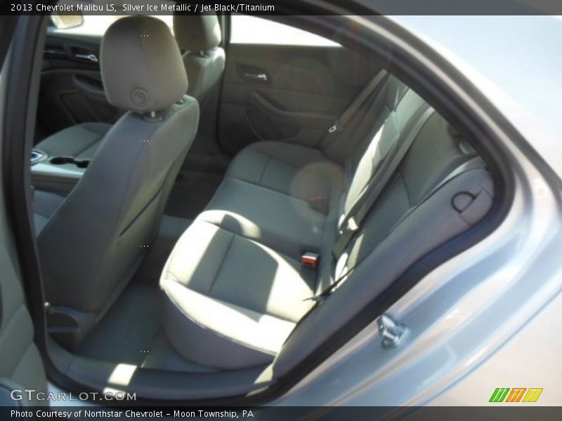 Silver Ice Metallic / Jet Black/Titanium 2013 Chevrolet Malibu LS