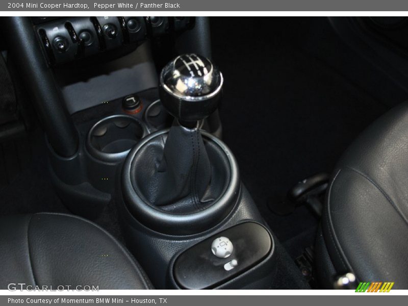 Pepper White / Panther Black 2004 Mini Cooper Hardtop
