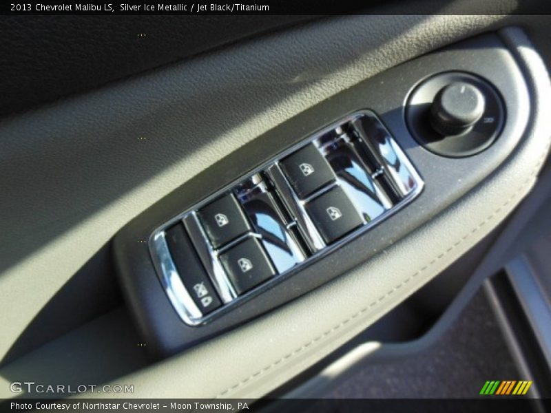 Silver Ice Metallic / Jet Black/Titanium 2013 Chevrolet Malibu LS