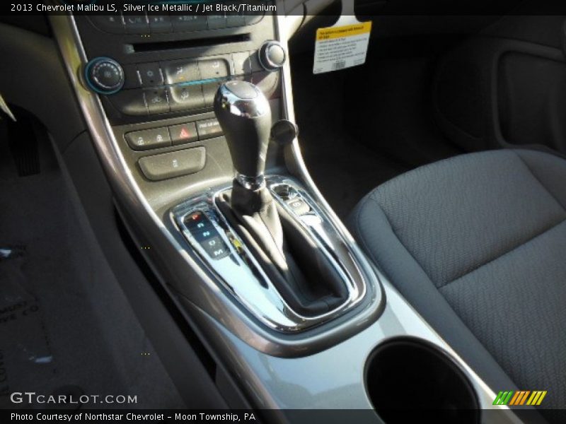 Silver Ice Metallic / Jet Black/Titanium 2013 Chevrolet Malibu LS