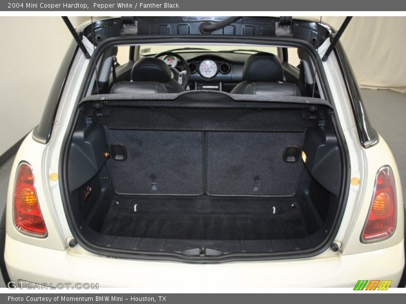 Pepper White / Panther Black 2004 Mini Cooper Hardtop