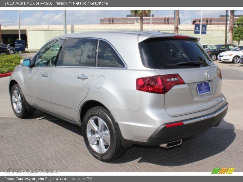 Palladium Metallic / Graystone 2013 Acura MDX SH-AWD