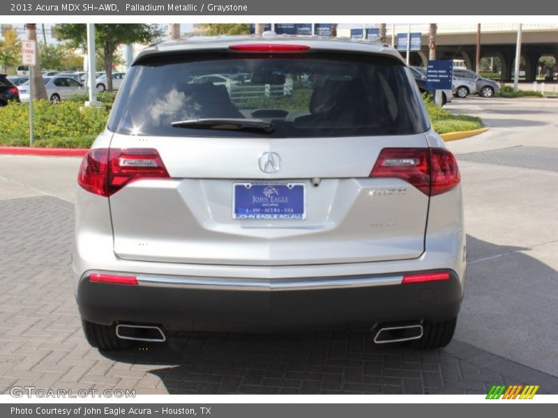 Palladium Metallic / Graystone 2013 Acura MDX SH-AWD