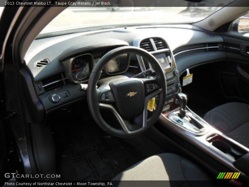 Taupe Gray Metallic / Jet Black 2013 Chevrolet Malibu LT