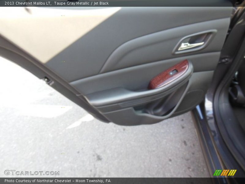 Taupe Gray Metallic / Jet Black 2013 Chevrolet Malibu LT