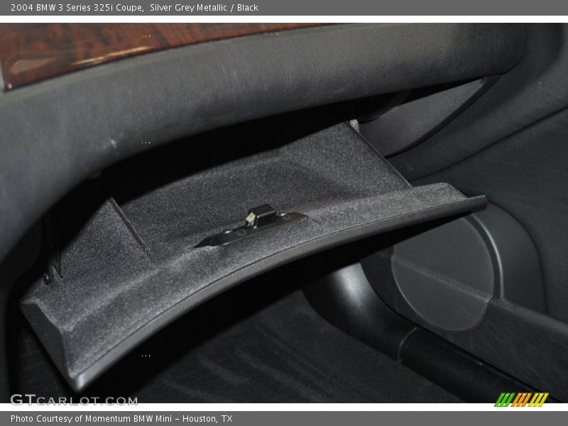 Silver Grey Metallic / Black 2004 BMW 3 Series 325i Coupe