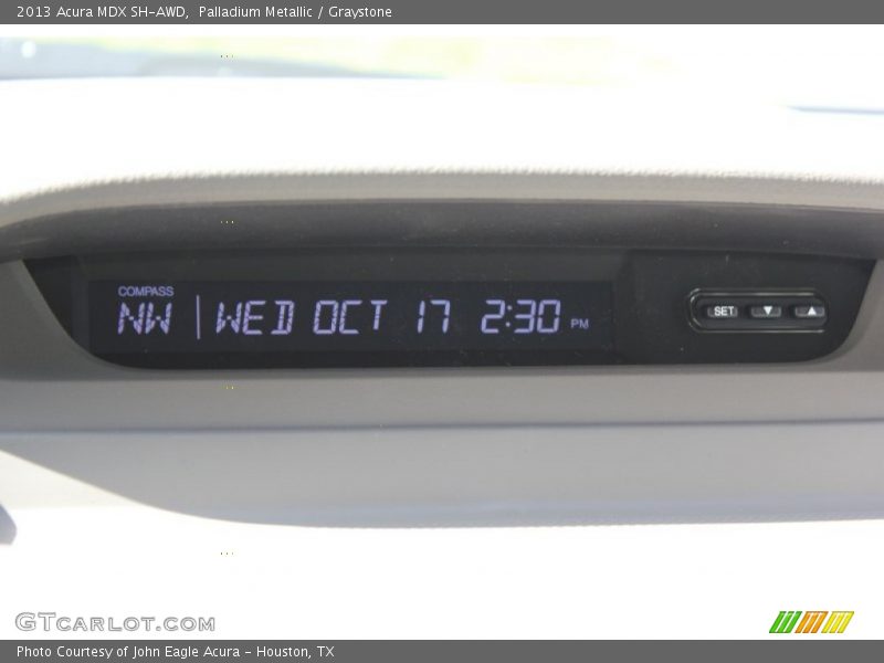 Palladium Metallic / Graystone 2013 Acura MDX SH-AWD