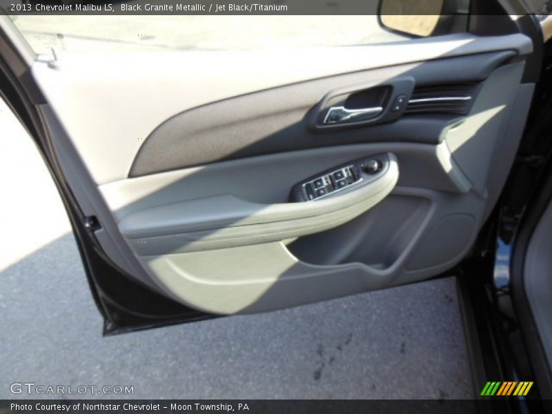 Black Granite Metallic / Jet Black/Titanium 2013 Chevrolet Malibu LS