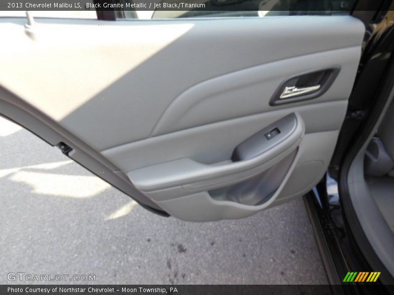 Black Granite Metallic / Jet Black/Titanium 2013 Chevrolet Malibu LS