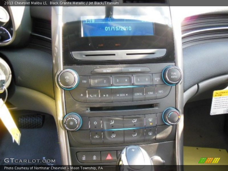 Black Granite Metallic / Jet Black/Titanium 2013 Chevrolet Malibu LS