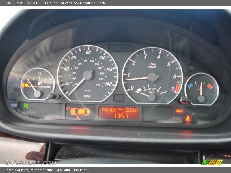  2004 3 Series 325i Coupe 325i Coupe Gauges