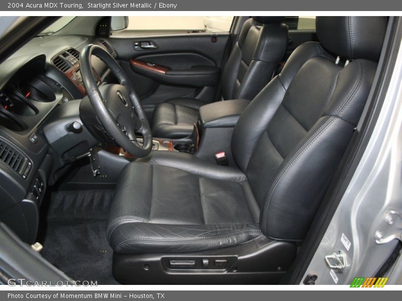 Front Seat of 2004 MDX Touring