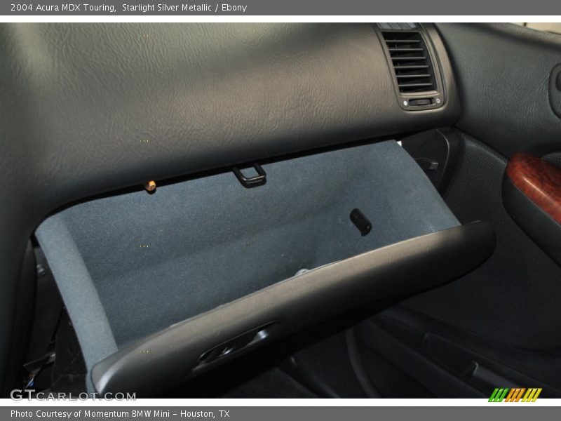 Starlight Silver Metallic / Ebony 2004 Acura MDX Touring