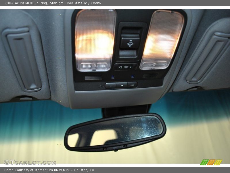 Starlight Silver Metallic / Ebony 2004 Acura MDX Touring
