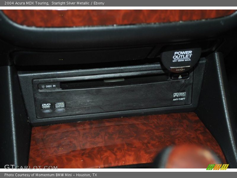 Starlight Silver Metallic / Ebony 2004 Acura MDX Touring