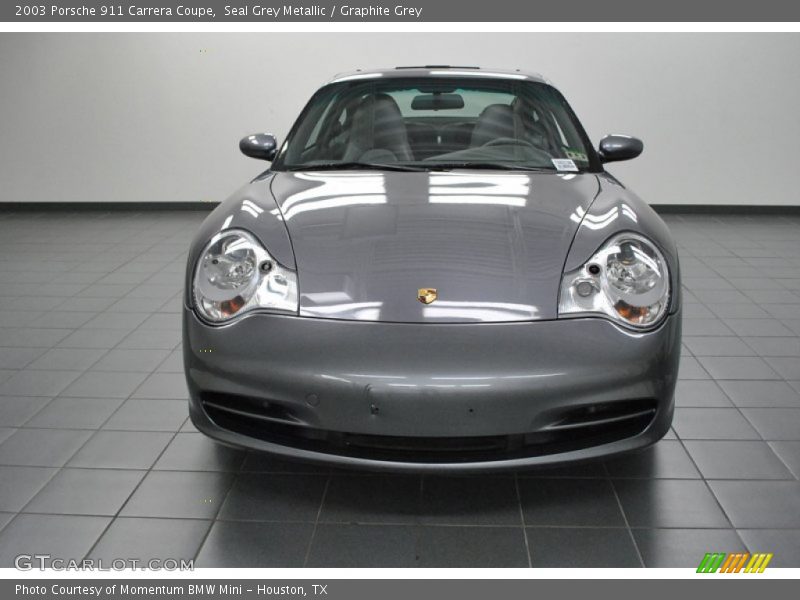 Seal Grey Metallic / Graphite Grey 2003 Porsche 911 Carrera Coupe