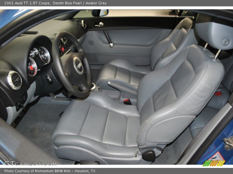 Front Seat of 2001 TT 1.8T Coupe